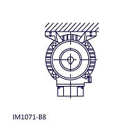 B8 Foot Mounted Motor Code & Position